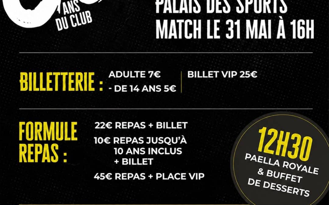 🎉 Les 80 ans de l’ASPTT Mulhouse Rixheim Handball 🎉