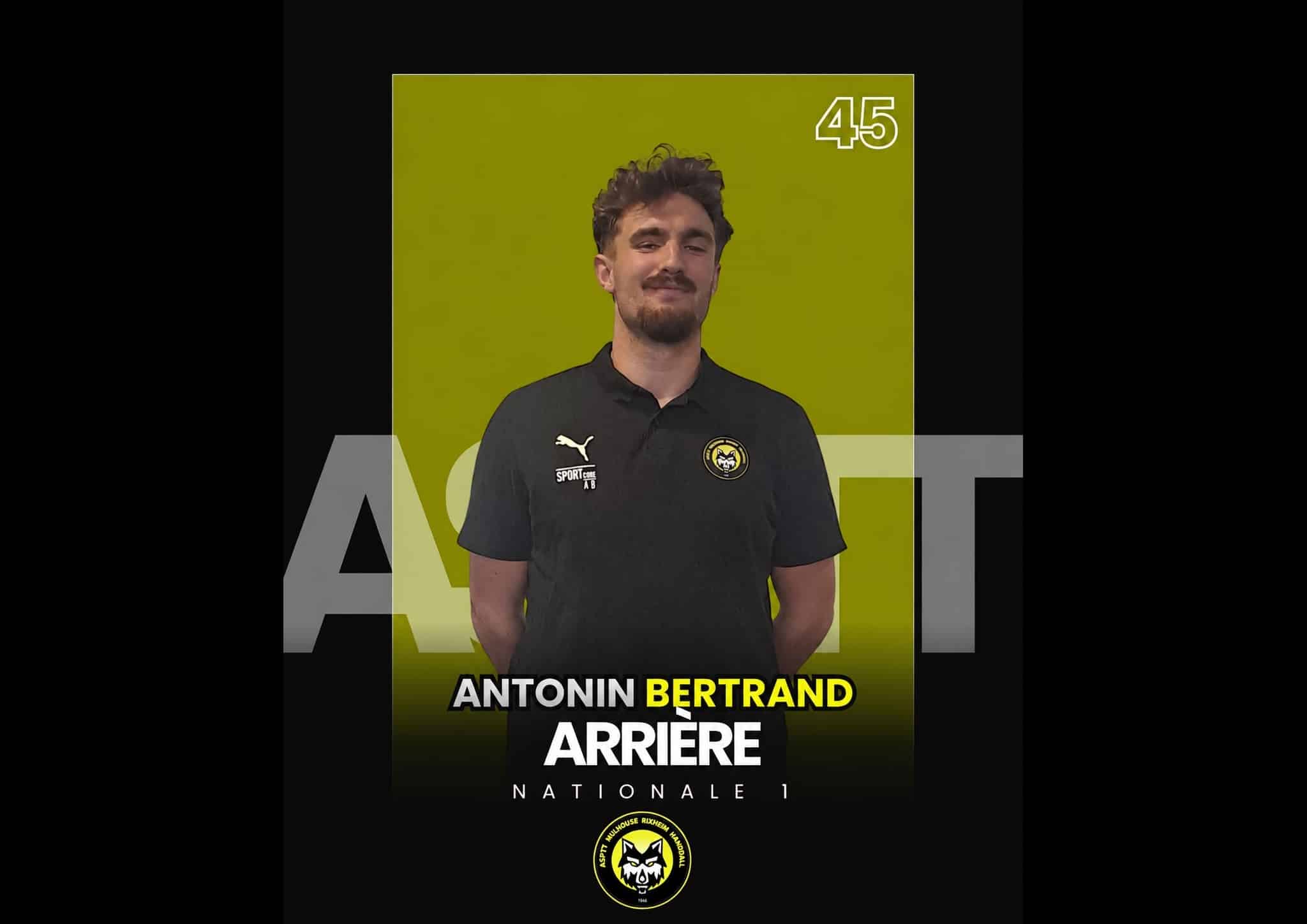 Présentation joueur ASPTTMR HANDBALL : arrière gauche - Lenny Bouhzam