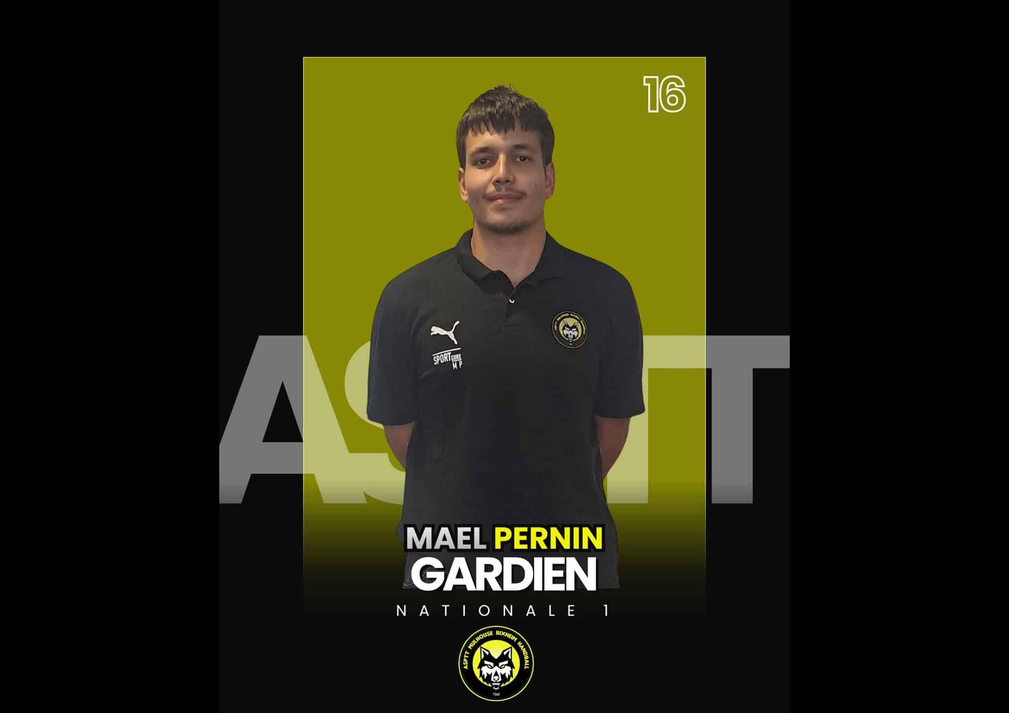 Présentation joueur ASPTTMR HANDBALL : Gardien - Loïc Gschwind