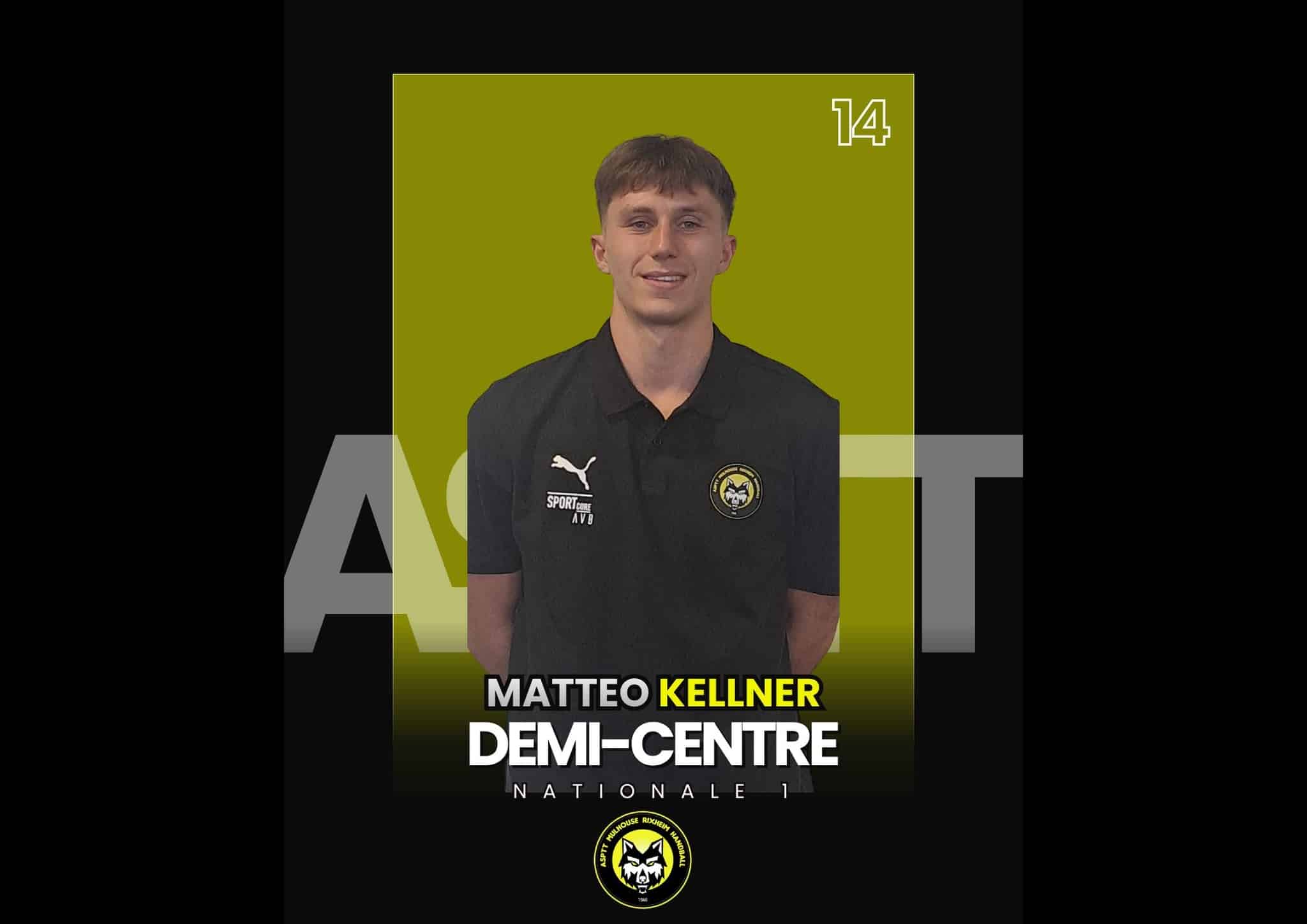 Présentation joueur ASPTTMR HANDBALL : Demi Centre - Étienne Claire
