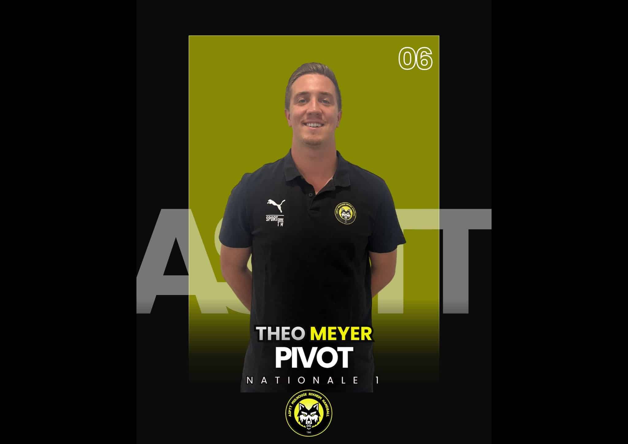 Présentation joueur ASPTTMR HANDBALL : Pivot - Théo Meyer